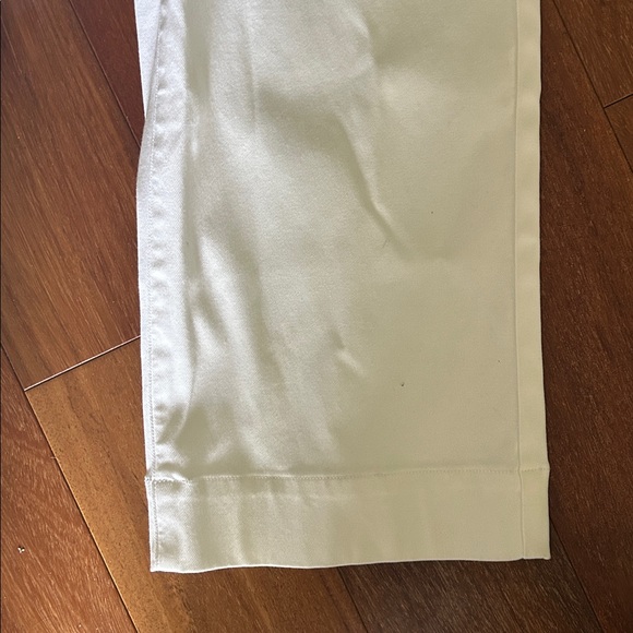 SPANX Stretch Twill Cropped Wide Leg White Pants -Size XS- NWT - Picture 7 of 12